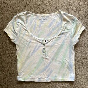 Aéropostale Tie Dye Crop Top